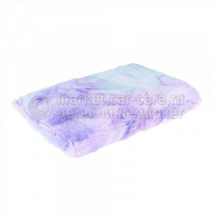 Губка для мойки кузова плюшевая особомягкая, Пурпурная PURESTAR Color-pop pad, 15x23x5cm