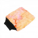 Рукавица для мойки кузова плюшевая особомягкая, Оранжевая PURESTAR Color-pop wash mitt, 20x25cm