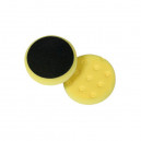 Полировальный диск LakeCountry поролон агрессивный, режущий, желтый, 75мм