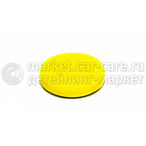 Полировальный диск LakeCountry поролон режущий агрессивный, желтый, 130мм