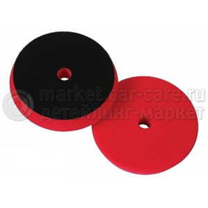 Полировальный диск LakeCountry поролон ультра-финишный, красный, 152мм