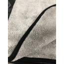 Микрофибровое полотенце для сушки авто "Волчара 2.0", 50*60 см, светло серое, 900 гр/м2