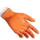 Reflexx Сверхпрочные резиновые перчатки, нитриловые, оранж, Reflexx N85-XL. 8,4 гр. Толщина 0,2 мм.