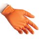 Reflexx Сверхпрочные резиновые перчатки, нитриловые, оранж, Reflexx N85-XXL. 8,4 гр. Толщина 0,2 мм.