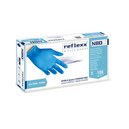 Reflexx Резиновые перчатки, нитриловые, синие, Reflexx N80B-L. 3 гр. Толщина 0,06 мм.