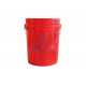 Premium Bucket - Сверхпрочное Ведро 20 л, цвет красный, GRIT GUARD