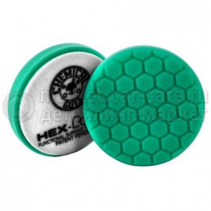 Chemical Guys Полировальный круг «Хекс-Лоджик» бирюзовый (10,16 см) Heavy Polishing Pad