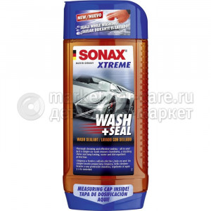 SONAX Ручной шампунь с гидрофобным эффектом SONAX XTREME Wash+Seal 500мл.