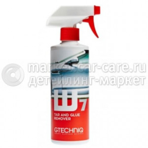 GTECHNIQ W7 Tar and Glue Remover (ОЧИСТИТЕЛЬ СМОЛЫ И КЛЕЯ) 500 мл