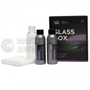 Защитное водоотталкивающее нанопокрытие для стекол Smart Open GLASS BOX, комплект