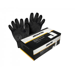 Перчатки нитриловые черные Jeta Safety JSN809/L, размер L/9/упак.100 шт