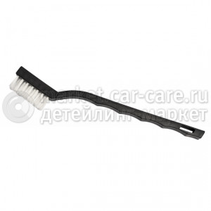 Мини щетка односторонняя мягкая, белая щетина LERATON SOFT MINI BRUSH BR15