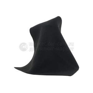 Салфетка Nasiol Cotton Cloth Black чёрная хлопковая, 23*23 см