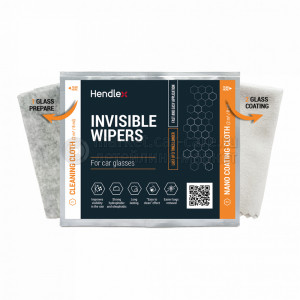 Набор пропитанных салфеток "антидождь" HENDLEX Invisible wipers
