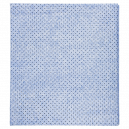Замша синяя перфорированная 40x55 см. (QMC-300PL синяя)