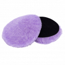 Полировальный диск LakeCountry меховой режущий длинный ворс, фиолетовый, 125мм