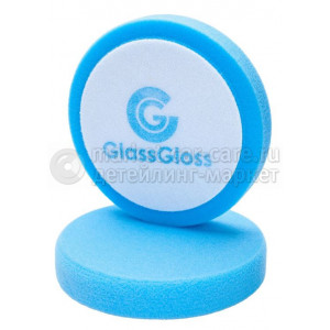 Синий поролоновый круг Glass Gloss, 150 мм (мягкий)