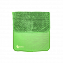 MAGIC DRY Микрофибровое полотенце 50*80 см, зелёное, 600гр/м2 для сушки авто 