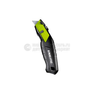 KC2 - Нож с трапециевидным лезвием +4 доп. лезвия SK5 black UNILITE