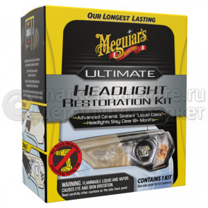 Meguiar's Набор для восстановления фар Ultimate Headlight Restoration Kit 