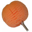 Шарообразная насадка LakeCountry для полировки средней жесткости оранжевая