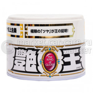 Полироль для придания яркого блеска Soft99 The King of Gloss W, 320g
