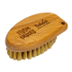Foam Heroes Щетка для очистки кожи Natural Boar's Hair Brush, 10.2x5.5см 