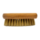 Foam Heroes Щетка для очистки кожи Natural Boar's Hair Brush, 10.2x5.5см 