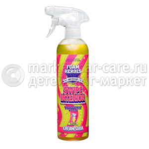 Foam Heroes Квик-детейлер для интерьера с ароматом лимонада Крем-сода Swipe Interior 500мл