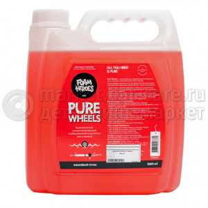 Foam Heroes Концентрированный очиститель шин и дисков Pure Wheels 3л