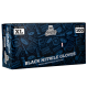 Перчатки нитриловые, черные LERATON, XL 100шт