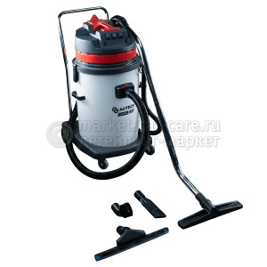 Пылеводосос для влажной и сухой уборки с пластиковым баком. 3000 Вт, 3 турбины 