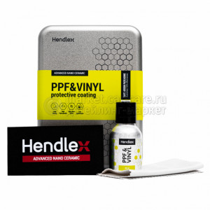 Набор с керамическим покрытием для полиуретановых пленок и автовинила HENDLEX PPF&VINYL SET, 40ml