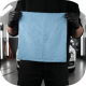 PROFI-MICROFASERTUCH BLAU Микрофибра салфетка 40*40 см, голубая, 400гр, комплект 50 шт. 