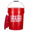 Прозрачное ведро для мойки автомобилей с сепаратором (зеленое) 20 л CARWASH LERATON DETAILING BUCKET WBR