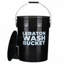 Прозрачное ведро для мойки автомобилей с сепаратором (зеленое) 20 л CARWASH LERATON DETAILING BUCKET WBB