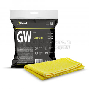 Салфетка для очистки стекла Detail GW "Glass Wipe" 40*40