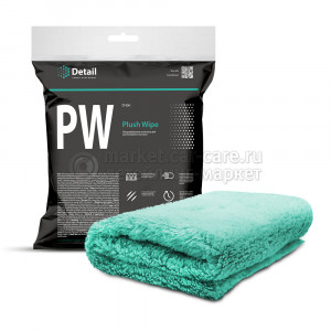 Микрофибровая салфетка для располировки составов Detail PW "Plush Wipe" 40*40