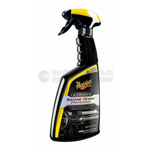 Средство для защиты виниловых и резиновых поверхностей Ultimate Insane Shine Protectant Meguiar's, 473 мл.