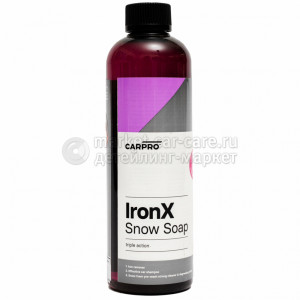 CarPro Шампунь-очиститель металлических вкраплений IronX Snow Soap 500 мл 