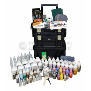 Профессиональный набор для реставрации кожи Leather Restoration Kit Pro