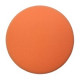 Полировальный диск JetaPro оранжевый (гладкий) средней жесткости, 150x25мм