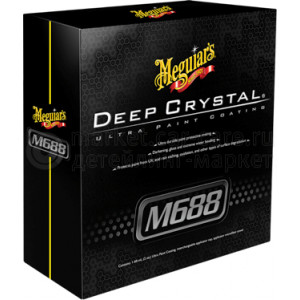 Защитное керамическое покрытие Meguiar's Deep Crystal Ultra Paint Coating, 60ml (набор)