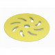 Микрофибровый доводочный полировальный диск RUPES желтый 150/150мм