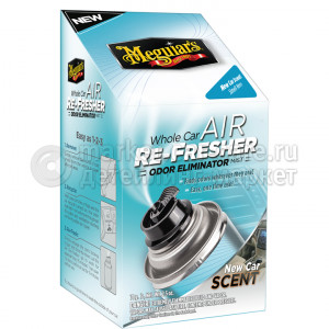 Нейтрализатор запахов в салоне а/м Meguiar’s Air Re-Fresher Mist, New Car, 59мл