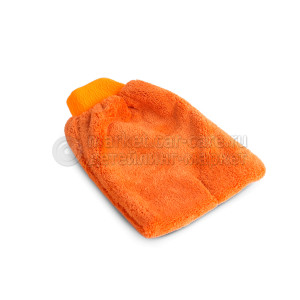 Оранжевая рукавица из микрофазера Koch Chemie MICROFASER-REINIGUNGSHANDSCHUH