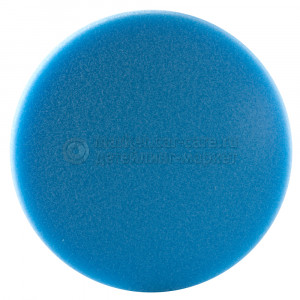 Полировальный диск Hanko средней жесткости голубой (гладкий), 150х25мм