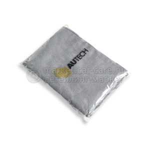Микрофибра салфетка AueTech PROFI-MICROFASERTUCH  30*30 см, серая, без оверлока, 280гр, уп-ка 10 шт. 