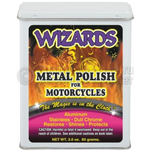 Металлическая вата Wizards Metal Polish для мотоциклов