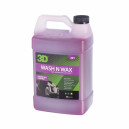 Шампунь с воском 3D WASH N WAX, 18.93л